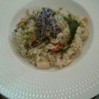 Risotto at The Tongue Hotel in Tongue