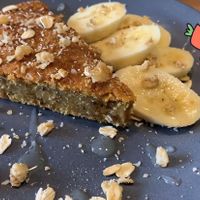 Vegan tart at Balance Fitfood in Agueda