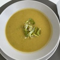 Sopa de alho francês  at Balance Fitfood in Agueda
