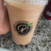 Mocha Frozen Coffee with ice cream  at Green Culture in New Port Richey
