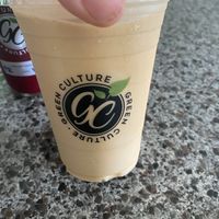 Vanilla Frozen Coffee with ice cream  at Green Culture in New Port Richey