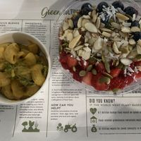 Mac & Cheez and Açaí Bowl at Green Culture in New Port Richey