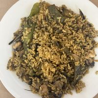 Paella di verdure  #Veganuary at Suc de Lluna BioCafe in Valencia