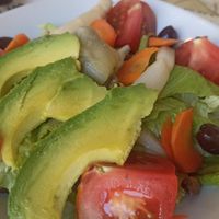 Ensalada at Suc de Lluna BioCafe in Valencia