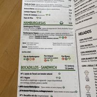 More vegan options   at Suc de Lluna BioCafe in Valencia