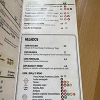 More vegan options   at Suc de Lluna BioCafe in Valencia