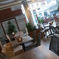 Cafe at Suc de Lluna BioCafe in Valencia