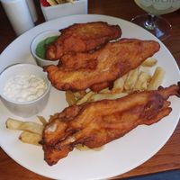 Fish and chips at The Royal Inn in Portishead