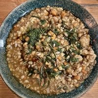 Sweet Potato Barley Risotto  at Miijidaa in Guelph