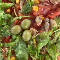 Pizza  at Mozart in Budva