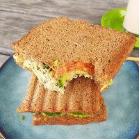 No ordinary "tuna melt". Best sandwich I've ever had. at The Healthy Hub Cafe in Cairns