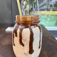 The “Stuart” Thickshake. Really good and they used a reusable straw rather than a paper one that goes soggy! at The Healthy Hub Cafe in Cairns