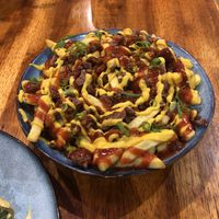 Loaded fries at The Healthy Hub Cafe in Cairns