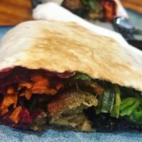 Chipotle Chicken wrap  at The Healthy Hub Cafe in Cairns