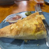 Curry samosa  at The Healthy Hub Cafe in Cairns