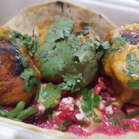 Cauliflower Taco - needs seasoning but I would probably get it again anyway! at The Healthy Hub Cafe in Cairns