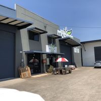Front entrance  at The Healthy Hub Cafe in Cairns