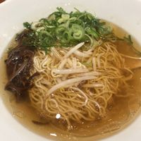 veg ramen in soy sauce broth  at Ippudo 一風堂 - Porta in Kyoto