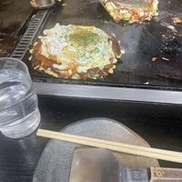 Cue Halo theme song  at Okonomiyaki Chitose in Osaka
