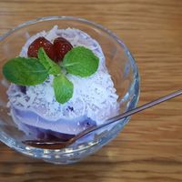 Taro ice cream at Ba Xa - Quan 3 in Ho Chi Minh City