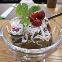 Green tea ice cream (vegan) - 50k at Ba Xa - Quan 3 in Ho Chi Minh City