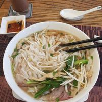 Vegan "chicken" pho at Ba Xa - Quan 3 in Ho Chi Minh City