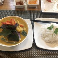 Vegetable Curry with rice noodles (65,000VND) at Ba Xa - Quan 3 in Ho Chi Minh City