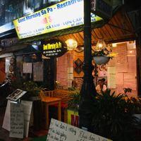 exterior and outdoor seating at Good Morning Sapa in Sapa