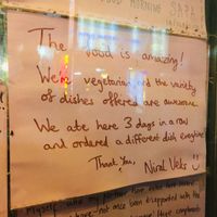 veggie review at Good Morning Sapa in Sapa