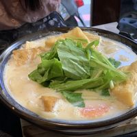 Soya based soup udon  at Jǐng Tīng 井町 - Macrobiotics - North District in Hsinchu