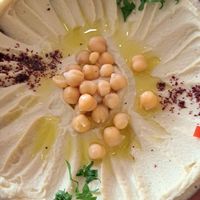 Hummus at Petra Night in Wadi Musa