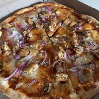 Bbq Beyond chicken pizza  at Pizzatown in Bridgewater