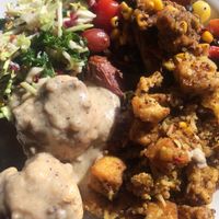 Breakfast buffet - vegan at Pasches Seafood Kitchen in Battle Creek