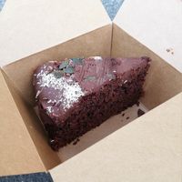 Choco taart at Mahalo in Groningen