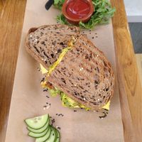 Spicy avocado tosti at Mahalo in Groningen