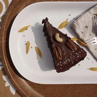 Choco cake at Mahalo in Groningen