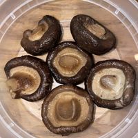 Extra shiitake mushrooms   at Hinodeya Ramen - Downtown in San Francisco