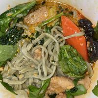 Final product. Vegan creamy ramen 🍜   at Hinodeya Ramen - Downtown in San Francisco