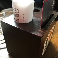 How they present your bill at Hinodeya Ramen - Downtown in San Francisco