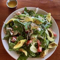Avocado salad  at Little Buddha in Rishikesh