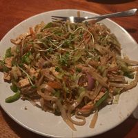 Noodles mix veg with tofu   at Little Buddha in Rishikesh