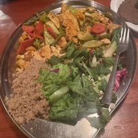 Yogi platter  at Little Buddha in Rishikesh