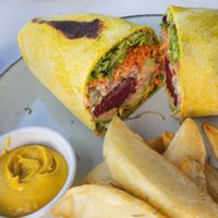 Chilli wrap at Blended in Cape Town