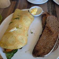 Vegan Omlette at Blended in Cape Town