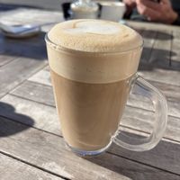 This was a ‘small' macadamia latter   at Blended in Cape Town