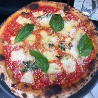 Vegan Margherita Pizza  at Pizzana in West Hollywood