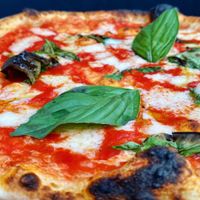 Vegan Pizza Margherita  at Pizzana in West Hollywood