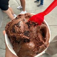 salted chocolate oreo at Old Town Churn in Fort Collins