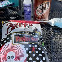 Chips and soda  at Ike's in Vacaville