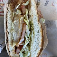 Handsome owl sandwich  at Ike's in Vacaville